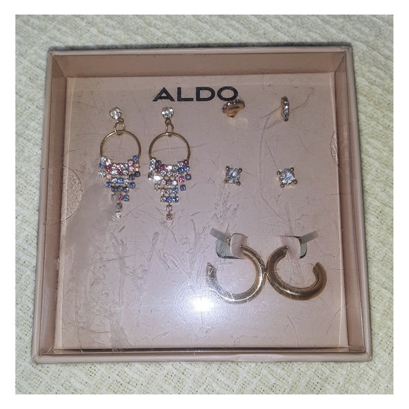 NIB - Aldo "Preolenna-961" Box Set of 4 Earrings - Picture 7 of 8